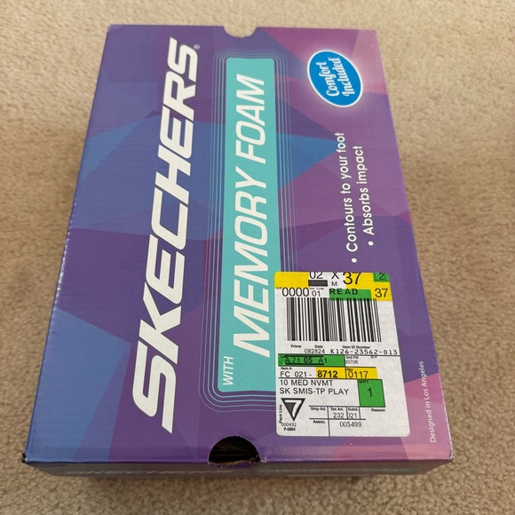 NIB NWT $72 Skechers Summits Top Player Navy Slip-On Sneakers Memory Foam Sz 10 - Picture 10 of 14